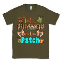 Army Green cutest pumpkin in the patch Classic Tee - BundleAndBundleShop