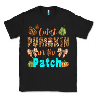 Black cutest pumpkin in the patch Classic Tee - BundleAndBundleShop