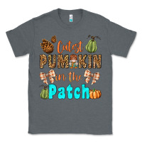 Charcoal Heather cutest pumpkin in the patch Classic Tee - BundleAndBundleShop