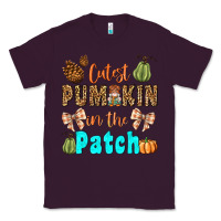 Plum cutest pumpkin in the patch Classic Tee - BundleAndBundleShop