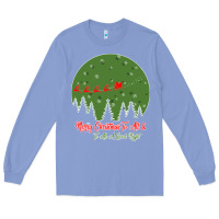 Colony Blue Merry Christmas To All To All A Good Night Long Sleeve Tee - Bettercallsaul