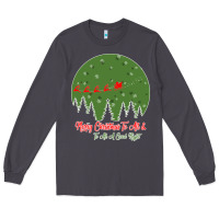 Smoke Merry Christmas To All To All A Good Night Long Sleeve Tee - Bettercallsaul