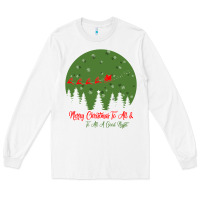 White Merry Christmas To All To All A Good Night Long Sleeve Tee - Bettercallsaul