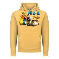Vintage Mustard pre k dude Vintage Hoodie - BundleAndBundleShop