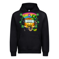 Foreset Green st. patricks day school bus Urban Hoodie - SublimationCraftShop