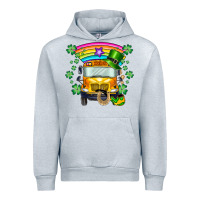 Heather Grey st. patricks day school bus Urban Hoodie - SublimationCraftShop