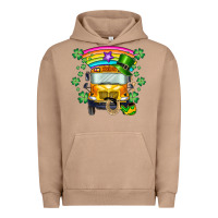 Pigment Burro st. patricks day school bus Urban Hoodie - SublimationCraftShop