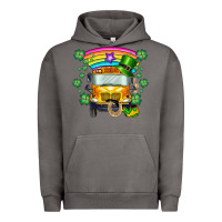 Pigment Tornado st. patricks day school bus Urban Hoodie - SublimationCraftShop