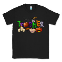 Black halloween teacher Classic Tee - LillyAllenDesigns