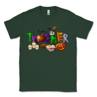 Sports Green halloween teacher Classic Tee - LillyAllenDesigns