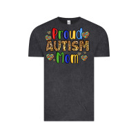 Vintage Black proud autism mom design Vintage Tee - LillyAllenDesigns