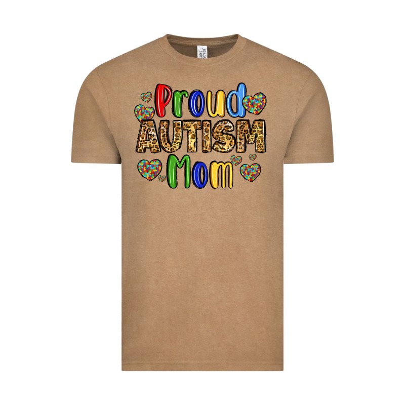Proud Autism Mom Design Vintage Tee by LillyAllenDesigns | Teevron