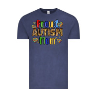 Vintage Denim proud autism mom design Vintage Tee - LillyAllenDesigns