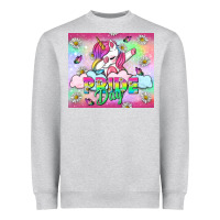 Heather Grey Pride Day LGBTQ+ Heavyweight Sweatshirt - NancyCooperArtShop