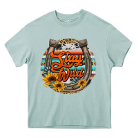 Stay Wild Horseshoe Heavy Core Tee | Teevron