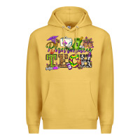 Antique Gold mardi gras pharmacy tech Premium Hoodie - OliviaCreatesArt