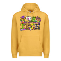 Mustard mardi gras pharmacy tech Premium Hoodie - OliviaCreatesArt