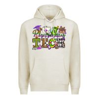 Oatmeal Heather mardi gras pharmacy tech Premium Hoodie - OliviaCreatesArt