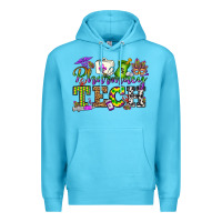Ocean Blue mardi gras pharmacy tech Premium Hoodie - OliviaCreatesArt