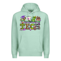Seafoam mardi gras pharmacy tech Premium Hoodie - OliviaCreatesArt