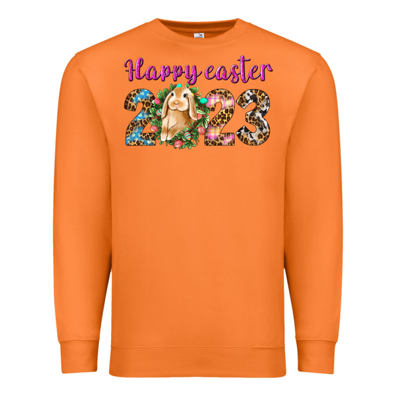 Happy Easter 2023 Premium Sweatshirt by BundleAndBundleShop | Teevron