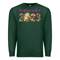 Sports Green Happy Easter 2023 Premium Sweatshirt - BundleAndBundleShop