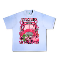 Grape Ice in october we wear pink halloween school bus Urban Heavy Tee - LillyAllenDesigns