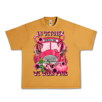 Peanut Butter in october we wear pink halloween school bus Urban Heavy Tee - LillyAllenDesigns