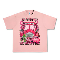 Salmon in october we wear pink halloween school bus Urban Heavy Tee - LillyAllenDesigns