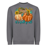 Storm It's Fall Y'all Heavyweight Sweatshirt - texasbilliewilder