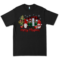 Black merry christmas gnome caravan Premium Tee - JahusDesignShop