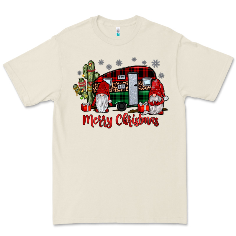 Merry Christmas Gnome Caravan Premium Tee by JahusDesignShop | Teevron