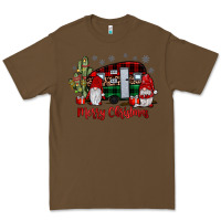 Cacao merry christmas gnome caravan Premium Tee - JahusDesignShop