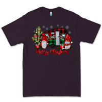 Plum merry christmas gnome caravan Premium Tee - JahusDesignShop