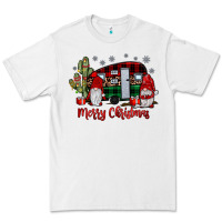 White merry christmas gnome caravan Premium Tee - JahusDesignShop