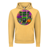 Vintage Mustard halloween round earrings Vintage Hoodie - BundleAndBundleShop