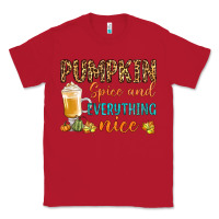 Red pumpkin spice and everything nice Classic Tee - BundleAndBundleShop