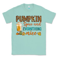 Seafoam pumpkin spice and everything nice Classic Tee - BundleAndBundleShop
