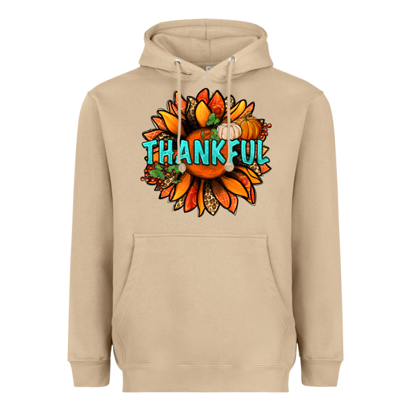 Thankful With Sunflower Bbs Heavyweight Hoodie by BundleAndBundleShop | Teevron