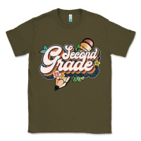 Army Green second grade Classic Tee - JahusDesignShop