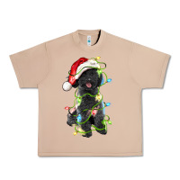 Burro christmas black poodles dog Urban Heavy Tee - LillyAllenDesigns