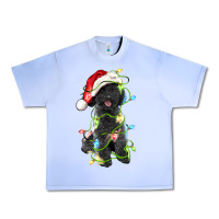 Grape Ice christmas black poodles dog Urban Heavy Tee - LillyAllenDesigns