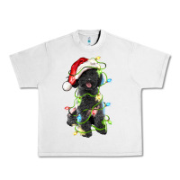 Lunar Rock christmas black poodles dog Urban Heavy Tee - LillyAllenDesigns