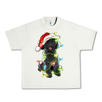 Pistachio christmas black poodles dog Urban Heavy Tee - LillyAllenDesigns