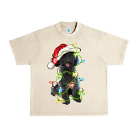 Sandshell christmas black poodles dog Urban Heavy Tee - LillyAllenDesigns