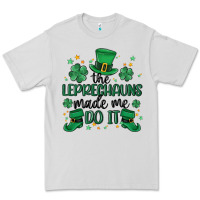 Dove Grey the leprechauns made me do it Premium Tee - MaliasSmallBusiness