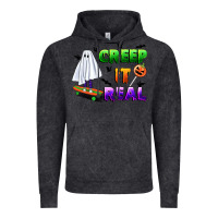 Vintage Black creep it real Vintage Hoodie - BundleAndBundleShop
