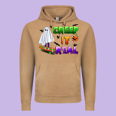 Creep It Real Vintage Hoodie Designed By Bundleandbundleshop