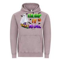 Vintage Zinc creep it real Vintage Hoodie - BundleAndBundleShop