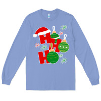 Colony Blue Christmas Ho Ho Ho Long Sleeve Tee - Bettercallsaul